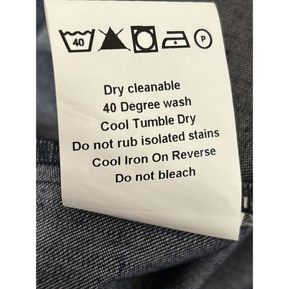 Pure Collection Denim A Line Midi Skirt Size 10 - Picture 10 of 12